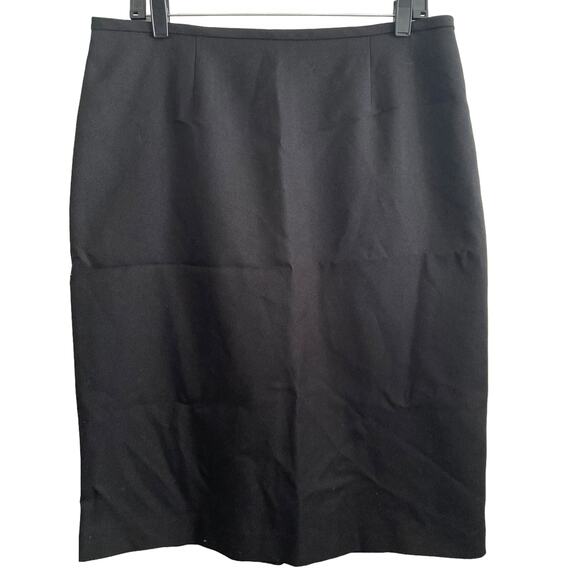 E. H Woods Skirt Womens 12 Black Lightweight - Picture 5 of 7